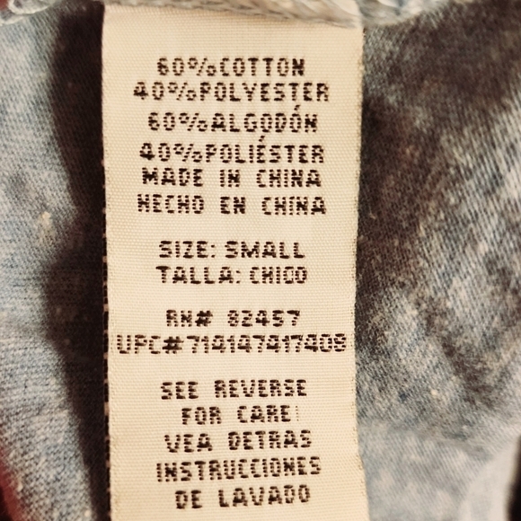 Peanuts Snoopy Holiday Christmas Tee T-Shirt ALL LIT UP Women's Small S Blue EUC - Picture 6 of 6